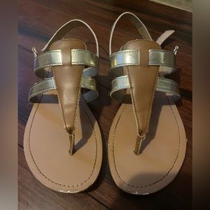Zoe & Zac girls sandals. Size 3